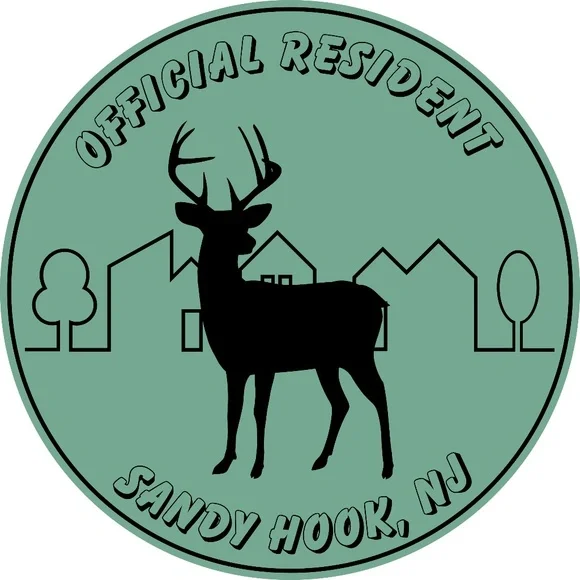 Sandy Hook NJ ~ 3" Sticker (Bundle any 3/$10) - Picture 1 of 1